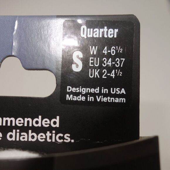 NEW Feetures Therapeutic Cushion Quarter Compression Socks Women's Small - Picture 4 of 8